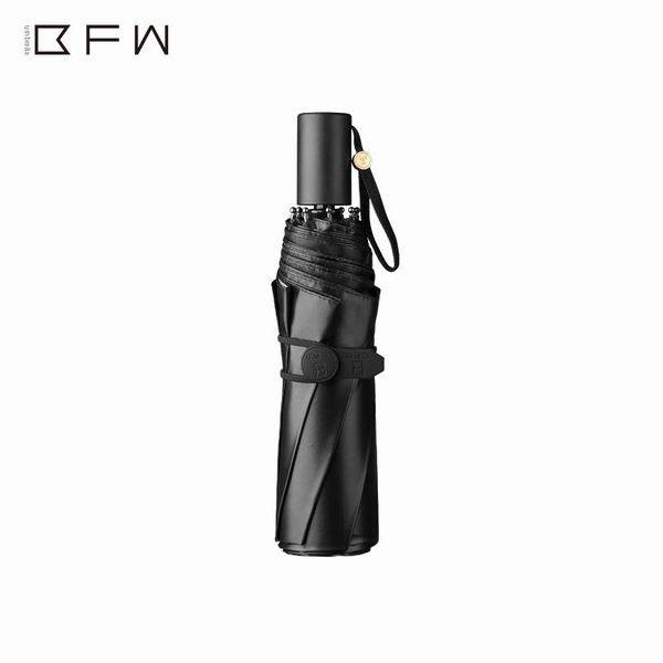 

umbrellas creative flower umbrella rain women's uv protection black coating three folding parasol ladies gift