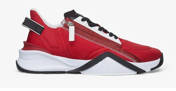 

men designer flow perfect sneakers shoes comfort casual flats lace-up men's sports zipper rubber lightweight skateboard runner sole tec, Black