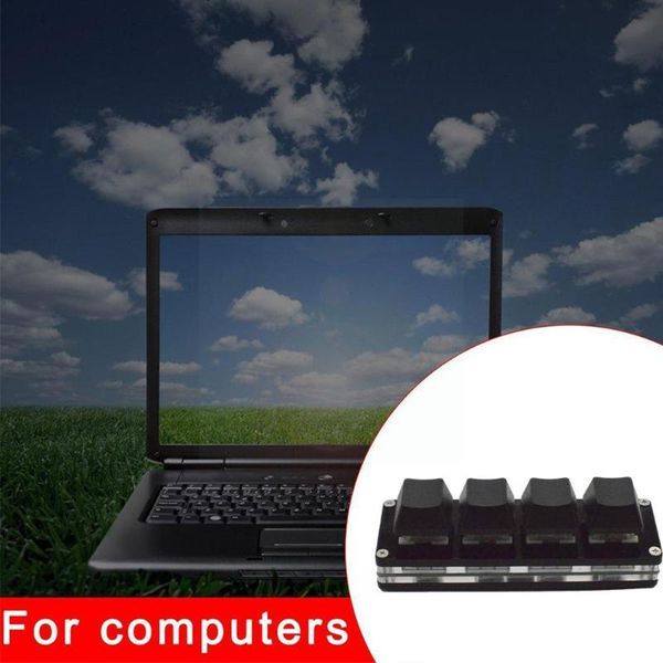 

keyboards black mini 4 s multi- in one shortcut board for volume programing control pad mechanical paste and gaming copy r2r7
