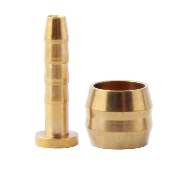 

bike brakes 2 pair hydraulic disc brake bicycle oil cable joint needle/olive