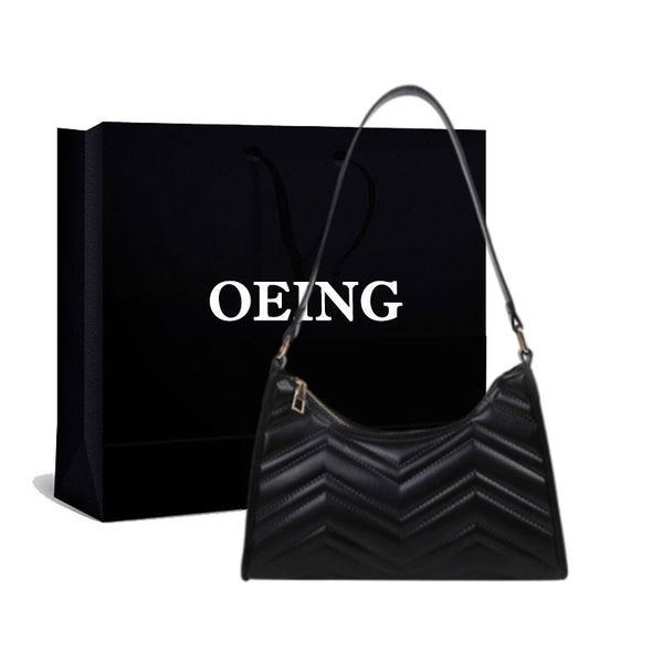 

evening bags stripe baguette bag women underarm handbags luxury designer shoulder leather quilted ladies purse banquet tote 2021
