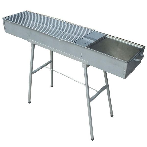 

grills butterfly roasted barbecue stall with 120 long 26 wide grill