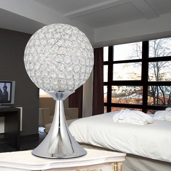 

table lamps modern simple restaurant living room lamp fashion crystal warm bedroom bedside wholesale