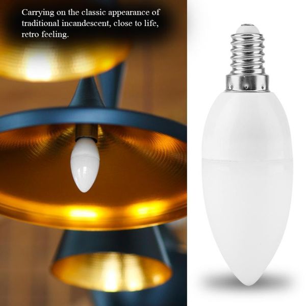 

bulbs e14 bulb retro style light home candle shape led lamp ac 220v lampada