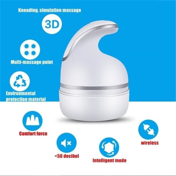 

electric head massager wireless scalp massage for hair growth body deep tissue kneading vibrating health care device waterproof 220125