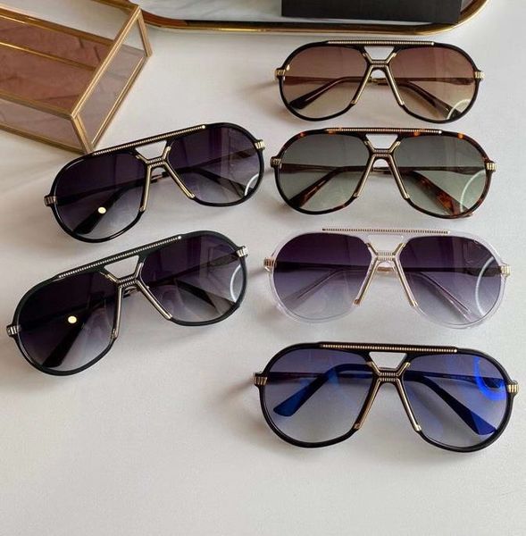 

888 gold uv black retro pilot sunglasses legends fashion 62mm protecton men with box xbrgo, White;black