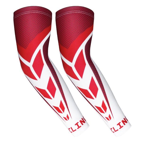 

elbow & knee pads outdoor summer arm sleeve polyester sweat wicking breathable cycling sports sun uv protection cover, Black;gray