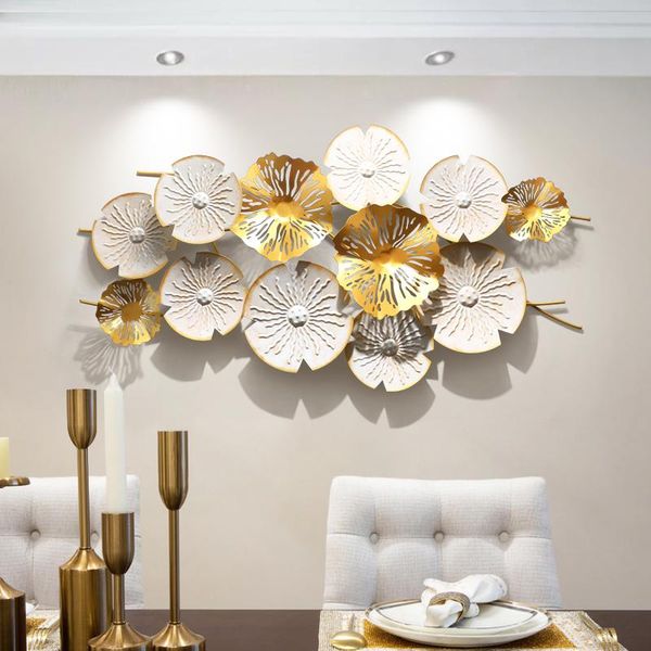 

decorative objects & figurines creative wrought iron three-dimensional wall decoration european-style living room background decor aesthetic