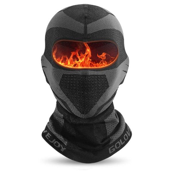 

scarves winter men's balaclava full face cover outdoor hiking riding windproof warm thick men scarf elastic comfortable male hood hat, Blue;gray
