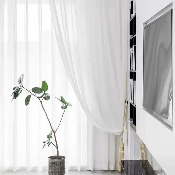 

curtain & drapes 2021 simple pure color nordic light luxury curtains for living dining room bedroom