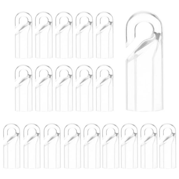 

hooks & rails 20pcs versatile venetian blind home curtain holding transparent