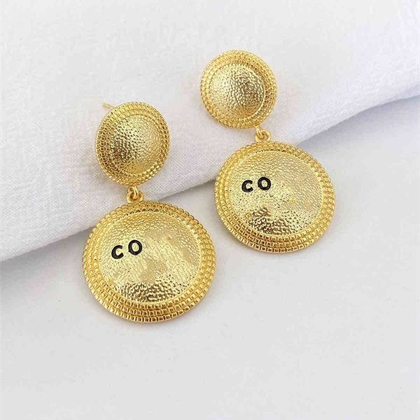 

family earrings love square personality yellow simple geometry fresh 3048q, Golden