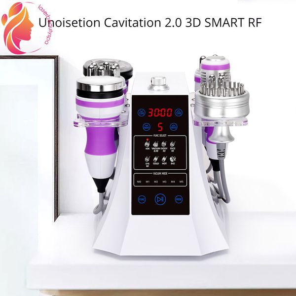 

unoisetion cavitation 2.0 slimming machine fat removal tripolar rf radio frequency skin tightening beauty machine spa