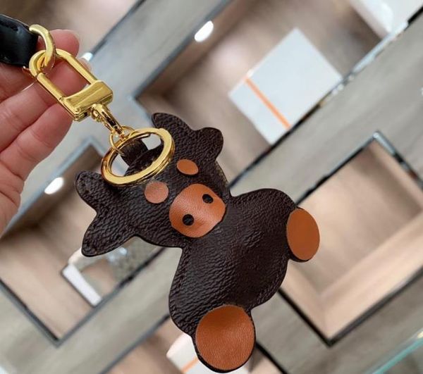 

bull shape luggage tag accessory suitcase tag personalized custom car keychain handmade leather bag zipper buckle, Black