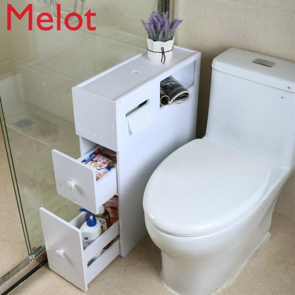 

hooks & rails toilet shelves side cabinet waterproof bathroom racks shelf