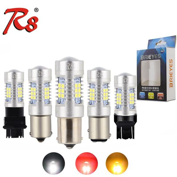 

1157 7443 p21/5w 3157 car led signal bulbs 2835 21smd 7440 py21w auto drl turn sback up light red white amber 12v emergency lights