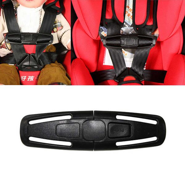 Cintura di sicurezza per seggiolino per auto di alta qualità Cinghia per cintura Imbracatura Petto Clip per bambino Fibbia di sicurezza 1pc