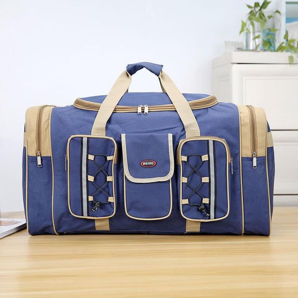 

Duffel Bags Large Capacity Clothing Bag Men's Luggage Check In Folding Moving Storage Travel, A02