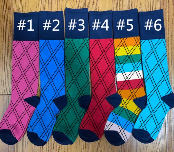 

calf high stockings knee-length stockings women's fashion pure cotton personality fun high-quality socks, Black