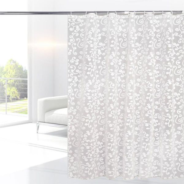 

waterproof shower curtain thickened mildew-proof for bathroom home el (1.2x1.8m) curtains