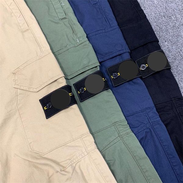 

men's pants basic overalls casual multi-pocket sports pantsm-xxl, Black