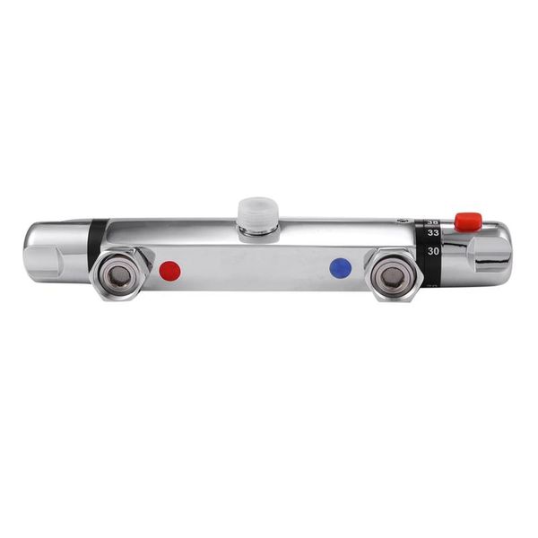 

bathroom shower sets chrome thermostatic bar mixer valve anti scald tap promotion