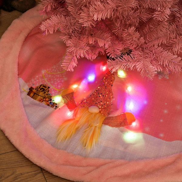 

christmas decorations tree skirt with light pink rudolph home el decoration