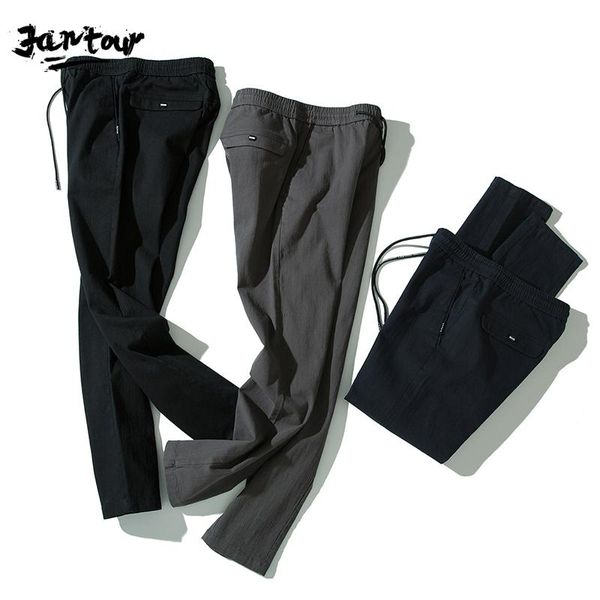 

pants men fashion business stretch chinos trousers casual black blue cotton pentalon homme mens clothing men's