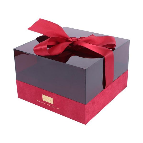 

1pc high-end gift box wedding candy festival packing adornment wrap