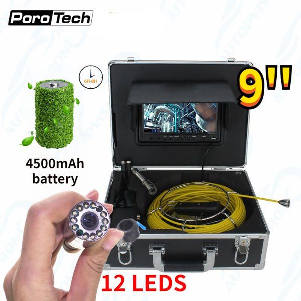

industrial endoscope borescope inspection camera ip67 waterproof snake with 12 led lights 23mm ip cameras