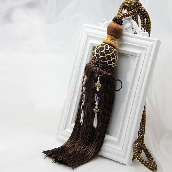 

other home decor 2 pcs fastener hanging ball band gift practical holdbacks decoration fashion living room curtain tiebacks tassel polyester
