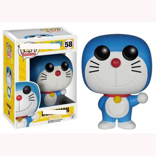 

funko pop doraemon handmade doll decoration model machine cat dingdang 58#