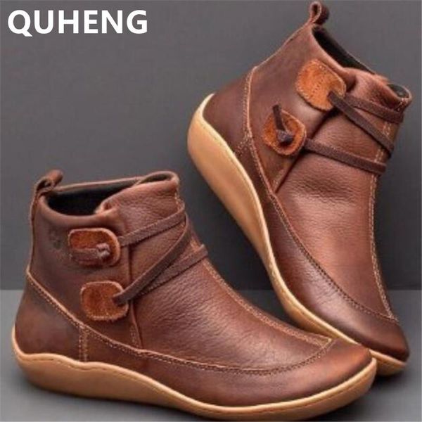 

boots 2021 british style tooling shoes ladies plus size short woman fashion retro women gladiator mujer, Black