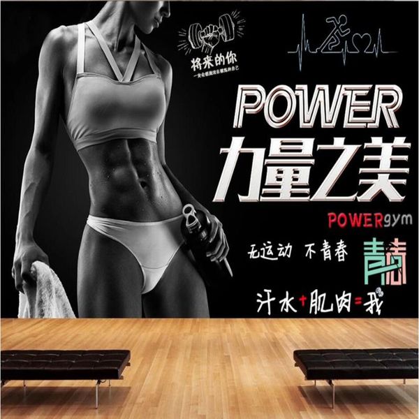 

wallpapers milofi manufacturers custom retro graffiti gym power beauty image tooling wallpaper mural
