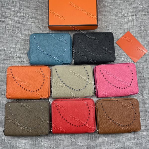 

5a cowhide feels soft comfortable women wallet with box dust bag, Red;black