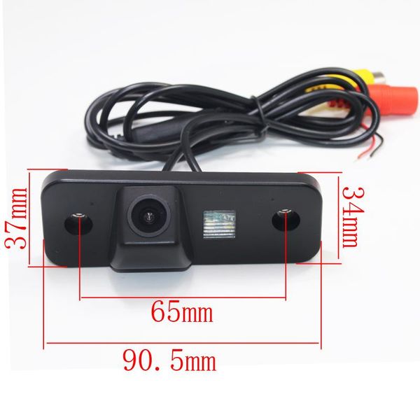 

car rear view cameras& parking sensors hd ccd back up reverse camera for santa fe azera santafe vehicle waterproof