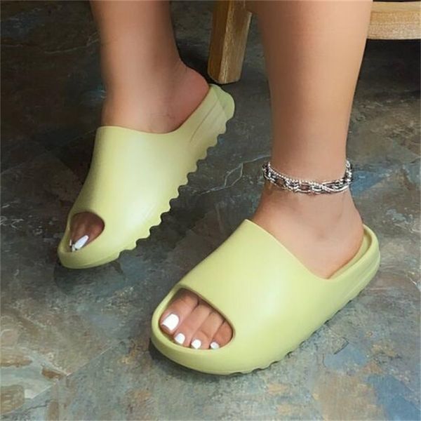 

lluumiu women slippers luxury brand outdoor casual flat summer women heel slippers thick bottom serrated sole slides men shoes, Black