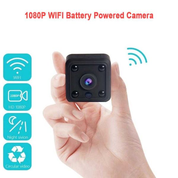 

1080p mini wifi camera home security wireless surveillance portable video recorder built-in lithium battery ip cameras