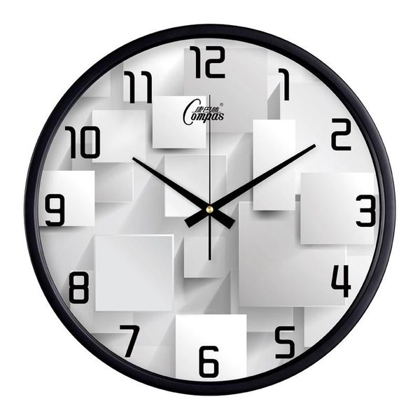 

wall clocks large digital luxury clock metal kitchen living room silent bedroom creative watches reloj pared home decor kk60wc