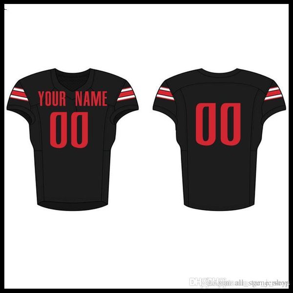

mens jerseys embroidery logos jersey wholesale qw95652+, Black;red