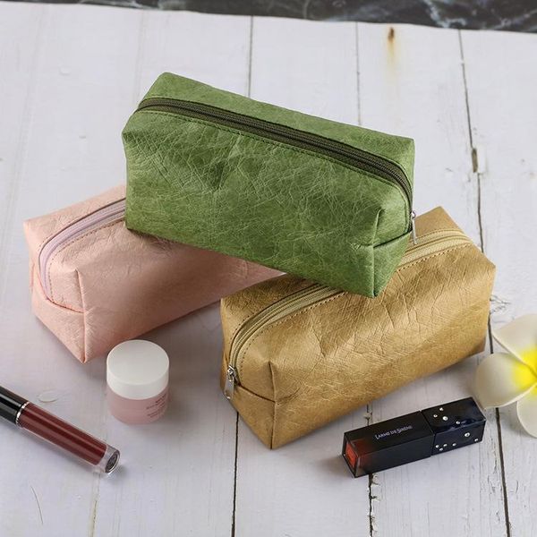 

bathroom storage & organization practical travel makeup organizer with zipper waterproof large capacity cosmetic nail polish lipstick bag