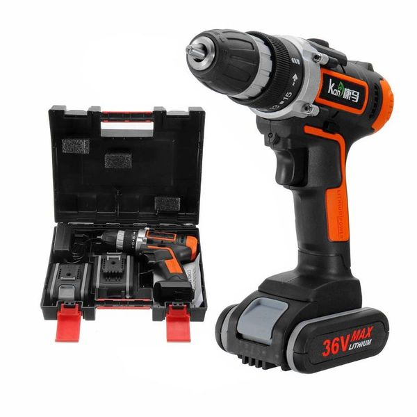

professiona electric drills drillpro 36v screwdriver cordless drill impact mini wireless power tools with 1/2 lithium battery rechargeable