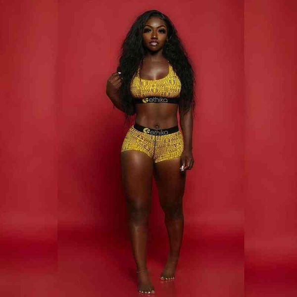 

ethika women set 2 piece biker shorts bulk summer plus size biker shorts 2 piece sets outfits short sleeve o-neck, White;black