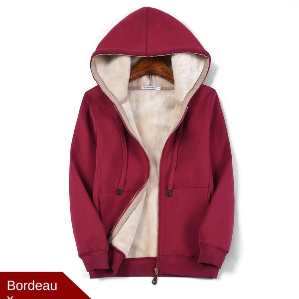 

women's hoodies & sweatshirts casual winter sweatpants for women, long sleeve, loose, thick, cashmere sweater, large-size woman sweatsh, Black