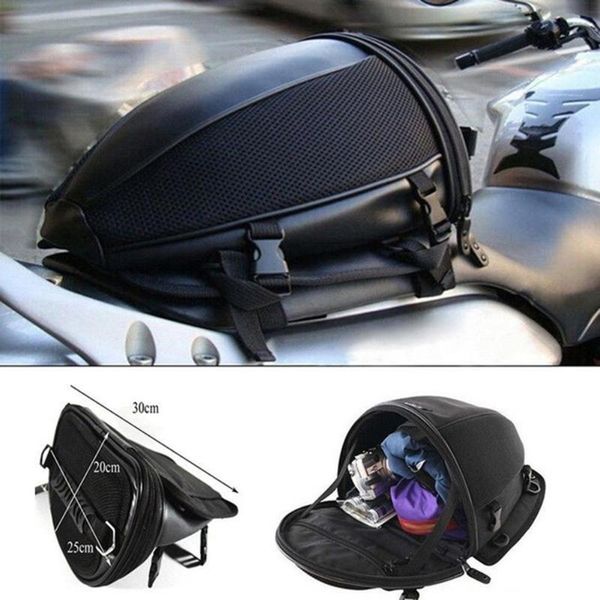 

outdoor bags durable waterproof motorcycle bike rear trunk back seat carry luggage tail bag saddlebag boutique