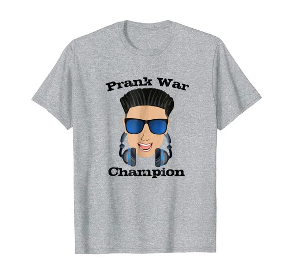 

DJ Pauly D is the Prank War Champion T Shirt with Shades On, Mainly pictures