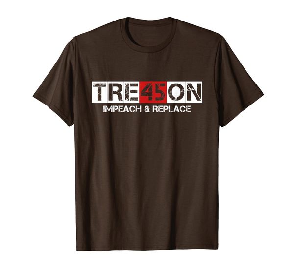 

TRE45ON Impeach Replace Anti-Trump T-Shirt, Mainly pictures