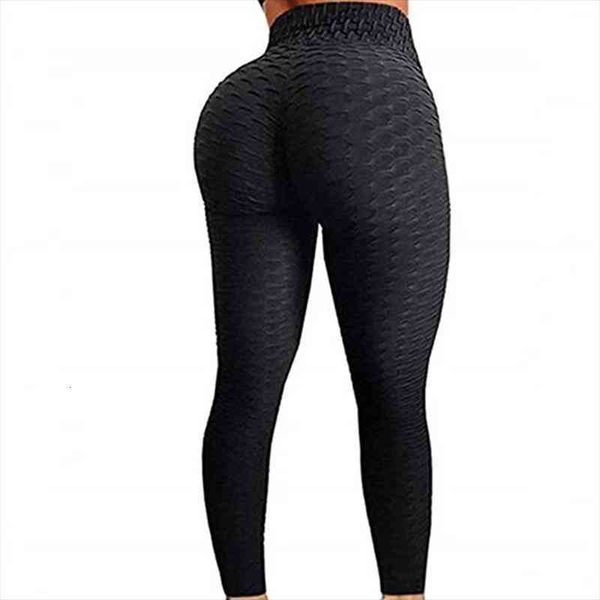 

women leggings high elastic butt lift fitness leggins female high waist breathable push up legging workout female, Black