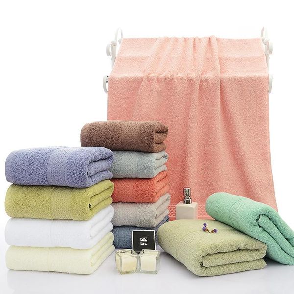 

towel 70*140cm thick spa bathroom bath cotton beach terry mj