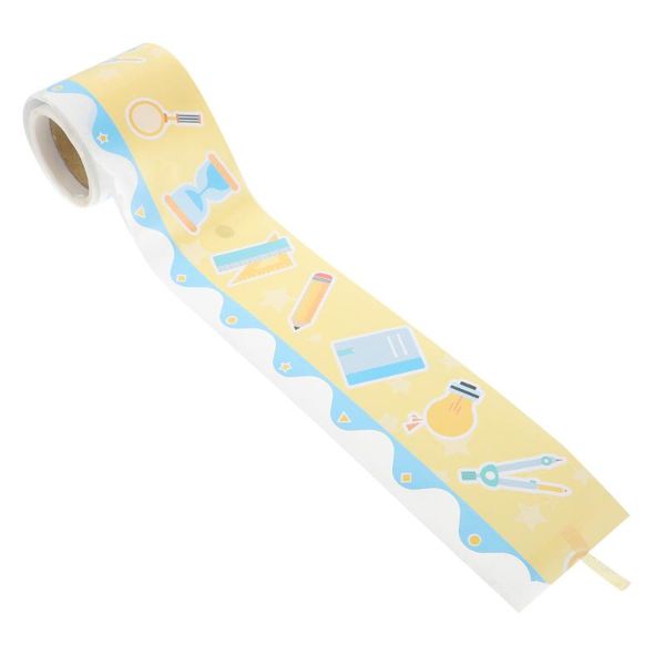 

wall stickers 1 roll art bulletin border trim sticker chalkboard classroom decor